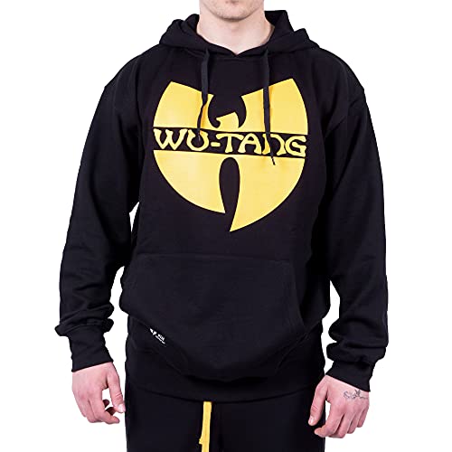 Wu Wear - Logo Hoodie, Urban Streetwear Fashion Pullover, mit Kapuze, Hip Hop, Herren Kapuzenpullover, M von Wu Wear