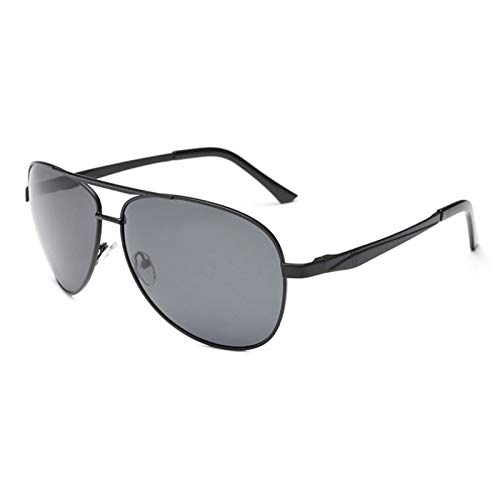 WUCHENG 160mm Herren Sonnenbrille polarisierte Maxi-Huge-Sonnenbrillen Man Fahren Anti Polar Aviation Brillen UV400 Sonnenbrille (Lenses Color : Black Black) von WUCHENG