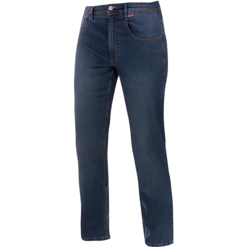 WÜRTH MODYF 5-Taschen-Jeans Stretch Denim - professionelle Arbeitshose für Herren - Arbeitsjeans mit Reißverschluss - in der Größe 66 in Blau von WÜRTH MODYF