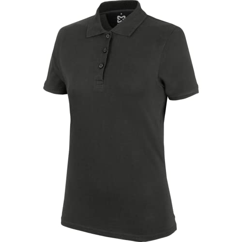 WÜRTH MODYF Arbeits Poloshirt Job+ für Damen in Anthrazit - kurzärmliches Baumwoll-Polohemd für die Arbeit und Freizeit in der Größe 3XL von WÜRTH MODYF