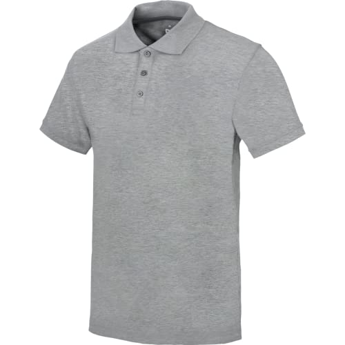 WÜRTH MODYF Arbeits Poloshirt Job+ für Herren in Grau - kurzärmliches Baumwoll-Polohemd für die Arbeit und Freizeit in der Größe M von WÜRTH MODYF