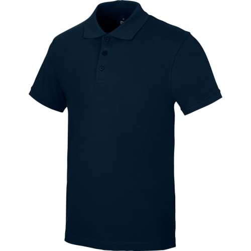 WÜRTH MODYF Arbeits Poloshirt Job+ für Herren in Navyblau - kurzärmliches Baumwoll-Polohemd für die Arbeit und Freizeit in der Größe 3XL von WÜRTH MODYF