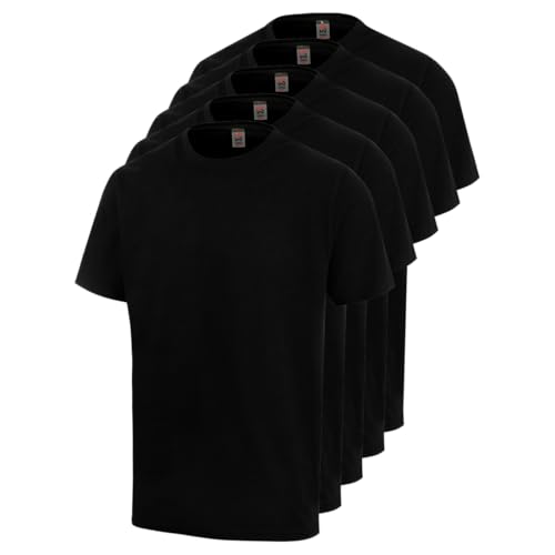 WÜRTH MODYF Arbeitsshirts für Herren im 5er Pack in Schwarz - bequemes T-Shirt für Arbeit und Freizeit aus Baumwolle - in der Größe XL WÜRTH MODYF Arbeitsshirts für Herren im 5er Pack in Schwarz - bequemes T-Shirt für Arbeit und Freizeit aus Baumwolle - in der Größe XL von WÜRTH MODYF
