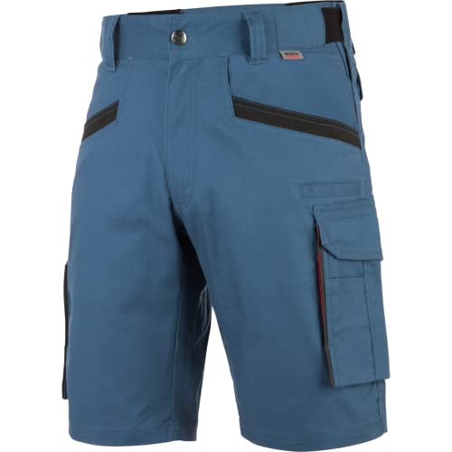 WÜRTH MODYF Arbeitsshort Nature - professionelle Arbeitshose für Herren - Arbeitsshorts mit Reißverschluss - in der Größe 60 in Blau von WÜRTH MODYF