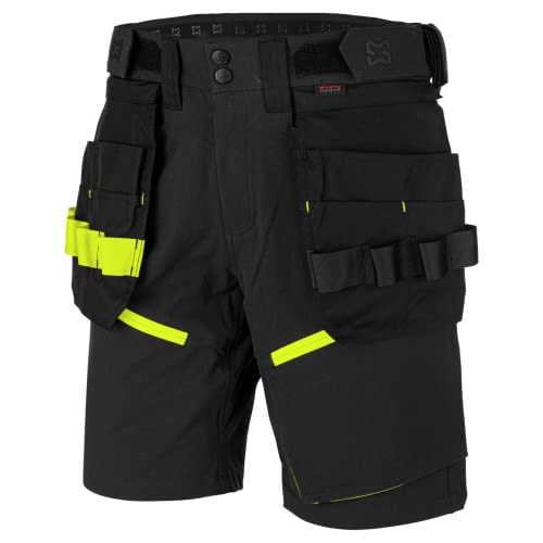 WÜRTH MODYF Arbeitsshorts Performance anthrazit/gelb - Größe 52 von WÜRTH MODYF