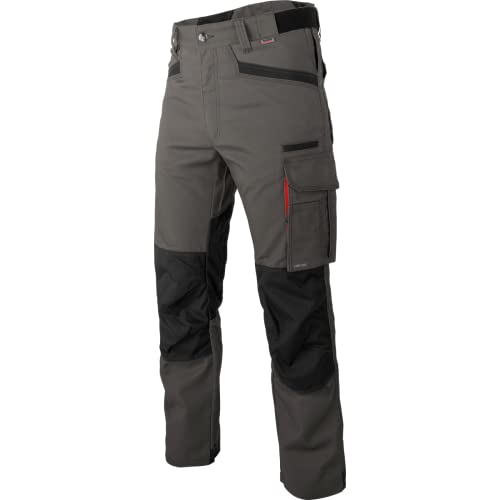 WÜRTH MODYF Bundhose Nature - professionelle Arbeitshose für Herren - Bundhose mit Knieschutztaschen - in der Größe 110 in Granitgrau von WÜRTH MODYF