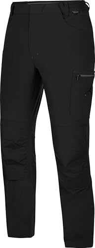 WÜRTH MODYF Bundhose Stretch Evolution - professionelle Arbeitshose für Herren - Bundhose mit Knieschutztaschen - in der Größe 50 in Schwarz von WÜRTH MODYF