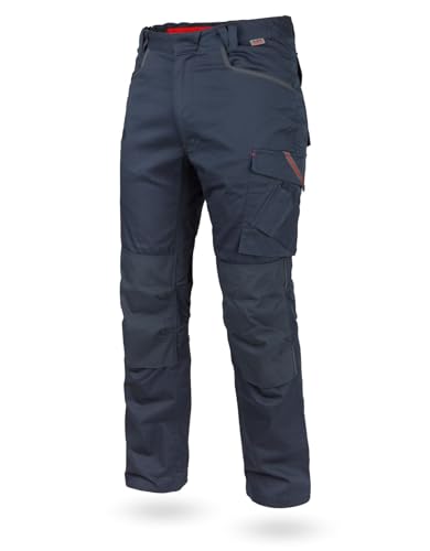 WÜRTH MODYF Bundhose Stretch X - professionelle Arbeitshose für Herren - Bundhose mit Reißverschluss - in der Größe 106 in Blau von WÜRTH MODYF