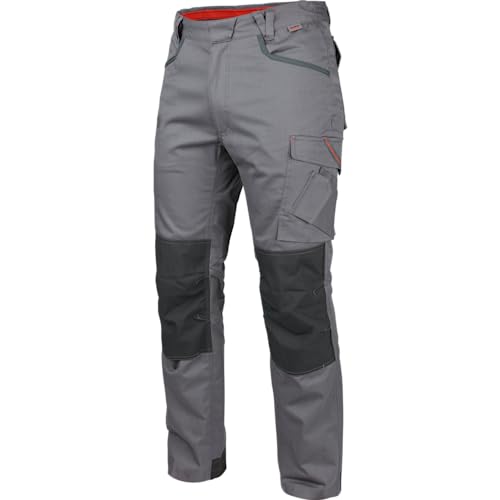 WÜRTH MODYF Bundhose Stretch X - professionelle Arbeitshose für Herren - Bundhose mit Reißverschluss - in der Größe 114 in Grau von WÜRTH MODYF