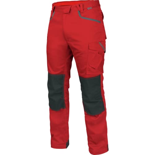 WÜRTH MODYF Bundhose Stretch X - professionelle Arbeitshose für Herren - Bundhose mit Reißverschluss - in der Größe 28 in Rot von WÜRTH MODYF