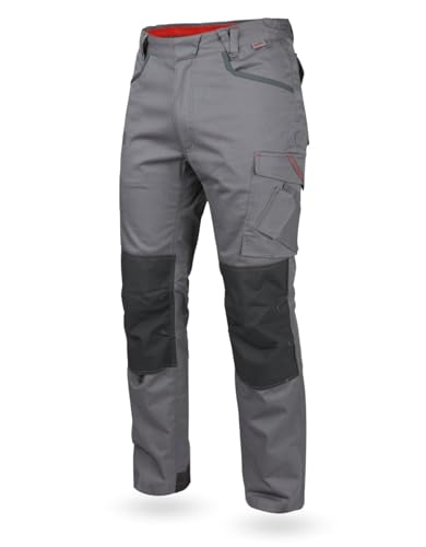 WÜRTH MODYF Bundhose Stretch X - professionelle Arbeitshose für Herren - Bundhose mit Reißverschluss - in der Größe 44 in Grau von WÜRTH MODYF