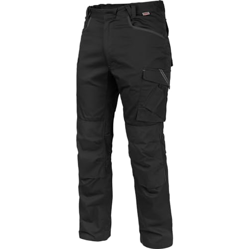 WÜRTH MODYF Bundhose Stretch X - professionelle Arbeitshose für Herren - Bundhose mit Reißverschluss - in der Größe 62 in Schwarz von WÜRTH MODYF