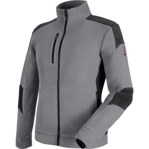 WÜRTH MODYF Fleecejacke Cetus – Atmungsaktives Arbeitsfleece – perfekt für Handwerk, Werkstatt, Arbeiten im Freien, grau, Größe 6XL von WÜRTH MODYF