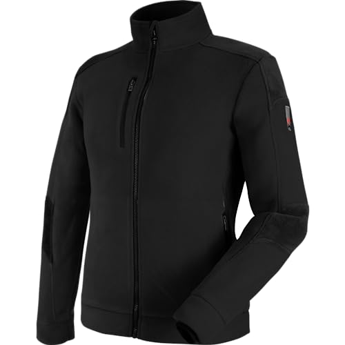 WÜRTH MODYF Fleecejacke Cetus – Atmungsaktives Arbeitsfleece – perfekt für Handwerk, Werkstatt, Arbeiten im Freien, schwarz, Größe 4XL von WÜRTH MODYF