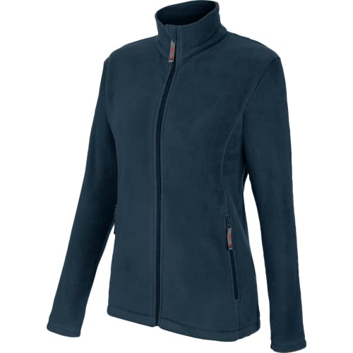 WÜRTH MODYF Fleecejacke Damen Job+ – Atmungsaktives Arbeitsfleece – perfekt für Handwerk, Werkstatt, Arbeiten im Freien in Marineblau – Größe 3XL von WÜRTH MODYF