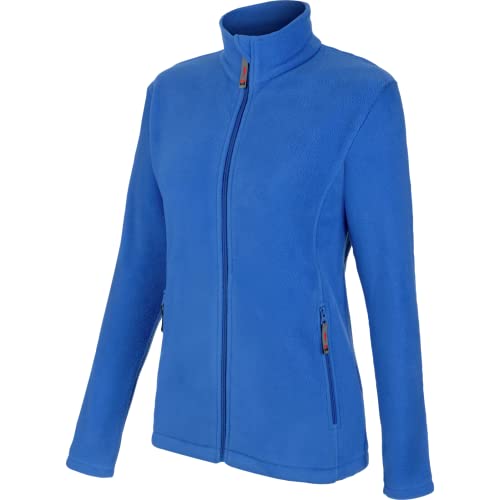 WÜRTH MODYF Fleecejacke Damen Job+ – Atmungsaktives Arbeitsfleece – perfekt für Handwerk, Werkstatt, Arbeiten im Freien in Royalblau – Größe M von WÜRTH MODYF