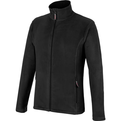 WÜRTH MODYF Fleecejacke Herren Job+ – Atmungsaktives Arbeitsfleece – perfekt für Handwerk, Werkstatt, Arbeiten im Freien in Schwarz & der Größe M von WÜRTH MODYF