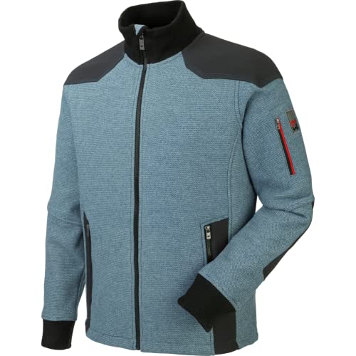 WÜRTH MODYF Fleecejacke Nature – Atmungsaktives Arbeitsfleece – perfekt für Handwerk, Werkstatt, Arbeiten im Freien, blau, Größe 3XL von WÜRTH MODYF