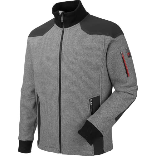 WÜRTH MODYF Fleecejacke Nature – Atmungsaktives Arbeitsfleece – perfekt für Handwerk, Werkstatt, Arbeiten im Freien, grau, Größe 4XL von WÜRTH MODYF