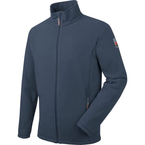 WÜRTH MODYF Fleecejacke Peter – Atmungsaktives Arbeitsfleece – perfekt für Handwerk, Werkstatt, Arbeiten im Freien, blau, Größe 3XL von WÜRTH MODYF