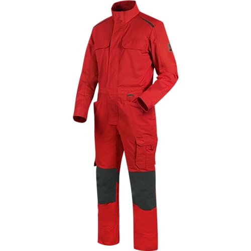WÜRTH MODYF Overall Cetus - professioneller Arbeitsoverall für Herren – warmer & robuster Outdoor-Overall - in der Größe 4XL in Rot von WÜRTH MODYF