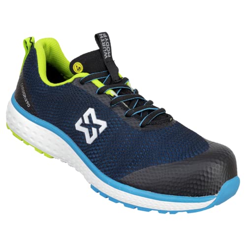 WÜRTH MODYF Sicherheitsschuhe S1PL Carbon 290 ESD in Marineblau - Arbeitsschuhe für Herren und Damen - metallfrei & atmungsaktiv - Größe 42 von WÜRTH MODYF