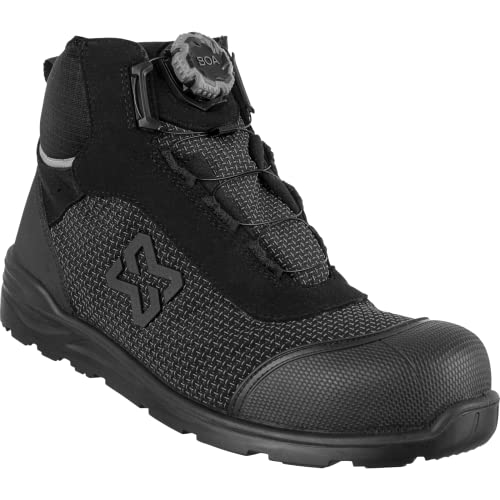 WÜRTH MODYF Sicherheitsschuhe S3 Cetus ESD BOA® in schwarz - Arbeitsschuhe für Herren und Damen - mit Metallelementen & wasserabweisend - in der Größe 41 von WÜRTH MODYF