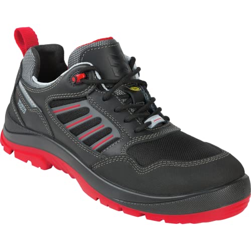 WÜRTH MODYF Sicherheitsschuhe S3 ESD Sport Plus Flexitec in schwarz - Arbeitsschuhe für Herren und Damen - mit Metallelementen & wasserabweisend - in der Größe 47 von WÜRTH MODYF