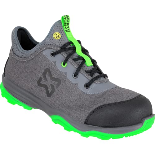 WÜRTH MODYF Sicherheitsschuhe S3 Ecofresh ESD in grau grün - Arbeitsschuhe für Herren und Damen - metallfrei & wasserabweisend - in der Größe 43 von WÜRTH MODYF
