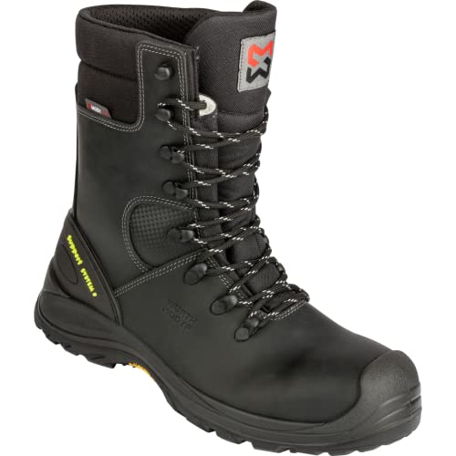 WÜRTH MODYF Sicherheitsstiefel S3 HI HRO Grado X in schwarz - Arbeitsschuhe für Herren und Damen - metallfrei & wasserdicht - in der Größe 45 von WÜRTH MODYF