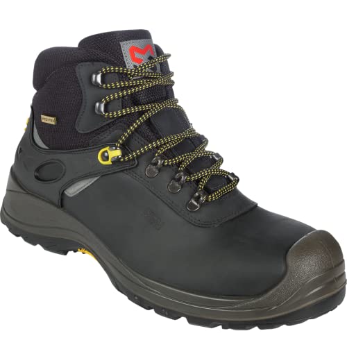 WÜRTH MODYF Sicherheitsstiefel S3 HRO WR CI HI Hydro in schwarz - Arbeitsschuhe für Herren und Damen - mit Metallelementen & wasserdicht - in der Größe 47 von WÜRTH MODYF