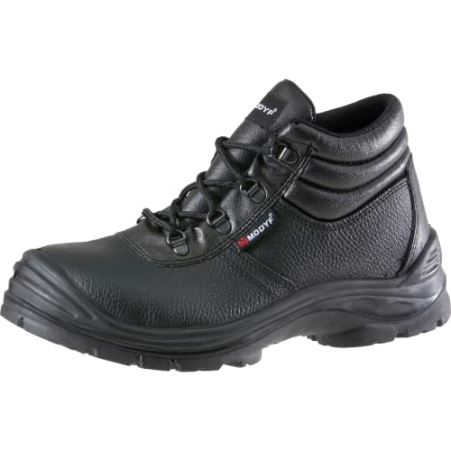 WÜRTH MODYF Sicherheitsstiefel S3 SRC AS Baustiefel in schwarz - Arbeitsschuhe für Herren und Damen - mit Metallelementen & wasserabweisend - in der Größe 37 von WÜRTH MODYF