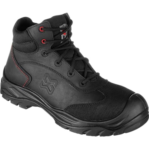 WÜRTH MODYF Sicherheitsstiefel S3 Taurus in schwarz - Arbeitsschuhe für Herren und Damen - mit Metallelementen & wasserabweisend - in der Größe 46 von WÜRTH MODYF
