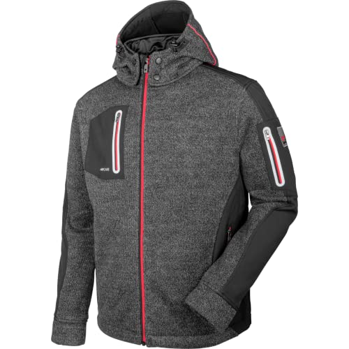 WÜRTH MODYF Softshelljacke Hydra – multifunktionale Winterjacke für Handwerker in der Größe 3XL – winddicht & wasserabweisend – in Anthrazit von WÜRTH MODYF