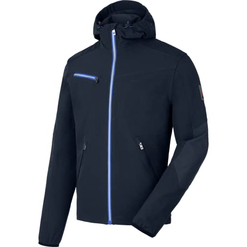 WÜRTH MODYF Softshelljacke Stretch Evolution – hochwertige Arbeitsjacke in den Größen L – atmungsaktiv mit reflektierenden Einsätzen – in Blau von WÜRTH MODYF