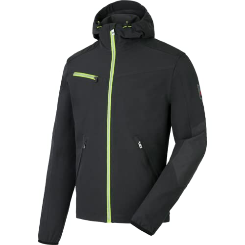 WÜRTH MODYF Softshelljacke Stretch Evolution – hochwertige Arbeitsjacke in den Größen L – atmungsaktiv mit reflektierenden Einsätzen – in Grau von WÜRTH MODYF