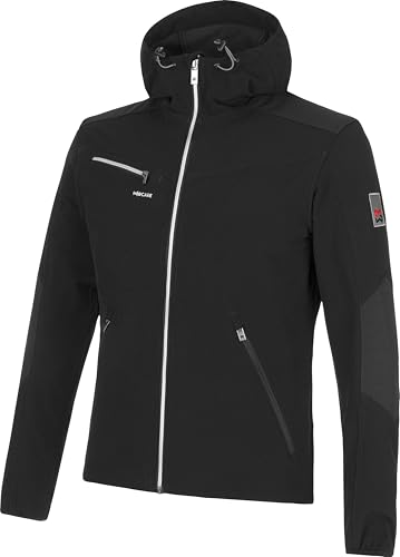 WÜRTH MODYF Softshelljacke Stretch Evolution - hochwertige Männer Arbeitsjacke in Schwarz - atmungsaktive Handwerkerjacke - in der Größe XL von WÜRTH MODYF