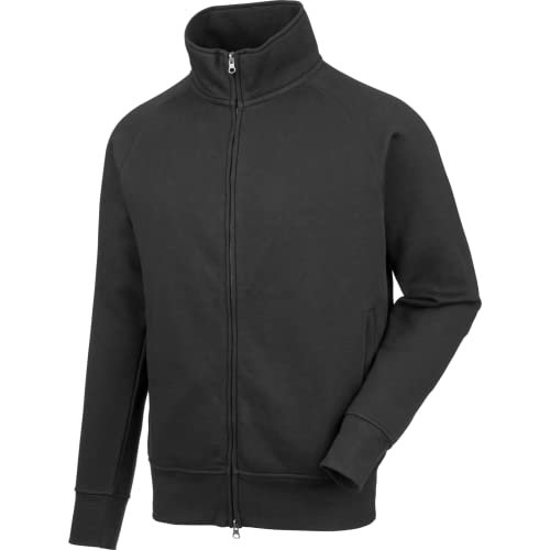 WÜRTH MODYF Sweatjacke Job+ für Herren in Schwarz - Arbeitsjacke ohne Kapuze mit Reißverschluss für Männer in der Größe 6XL von WÜRTH MODYF