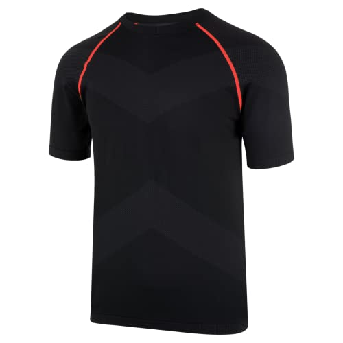 WÜRTH MODYF T-Shirt Performance für Herren und Damen in Schwarz Rot - elastisches und schnelltrocknendes Funktionsshirt für die Arbeit und Freizeit - in der Größe M von WÜRTH MODYF