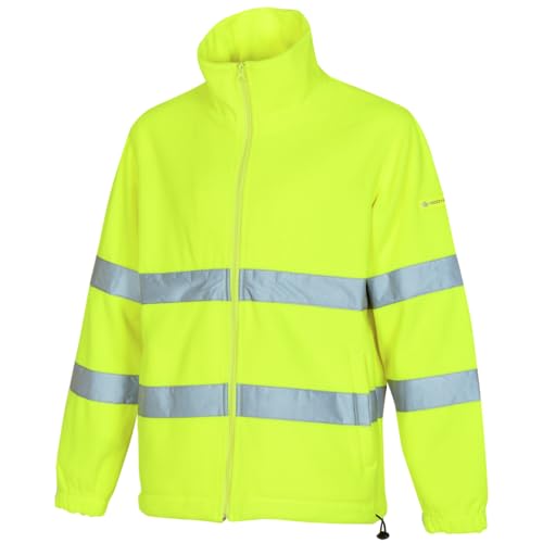 WÜRTH MODYF Warnschutz Fleecejacke EN 20471 für Herren in Gelb - Größe 5XL von WÜRTH MODYF