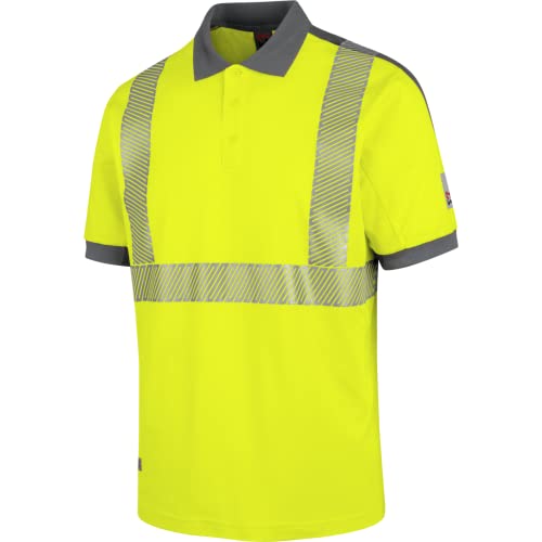 WÜRTH MODYF Warnschutz Poloshirt Neon EN 20471 2 gelb anthrazit - Größe XXL von WÜRTH MODYF
