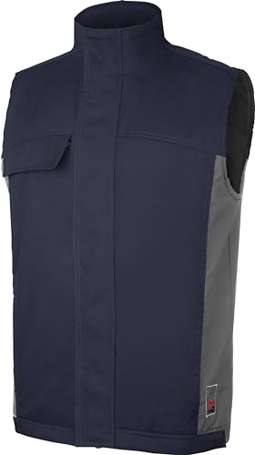WÜRTH MODYF Winter Arbeitsweste Star CP – warme und komfortable Weste für Handwerker in den Größen 4XL – mit Wärmefütterung - in Blau von WÜRTH MODYF
