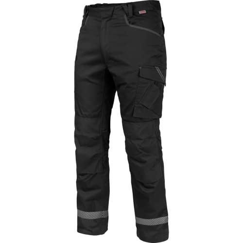 WÜRTH MODYF Winter Bundhose Stretch X - professionelle Arbeitshose für Herren - Bundhose mit Knieschutztaschen - in der Größe 102 in Schwarz von WÜRTH MODYF