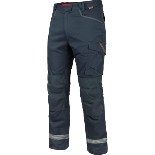 WÜRTH MODYF Winter Bundhose Stretch X - professionelle Arbeitshose für Herren - Bundhose mit Knieschutztaschen - in der Größe 50 in Blau von WÜRTH MODYF