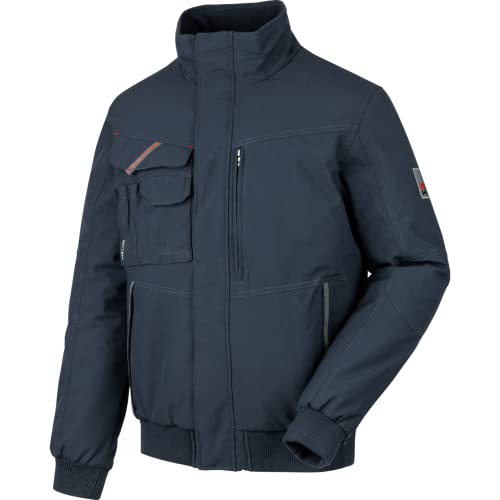 WÜRTH MODYF Winterjacke für Herren Pilotenjacke Stretch X in Blau – gemütliche Jacke mit vielen Taschen – im zeitlosen Design - in 5XL von WÜRTH MODYF