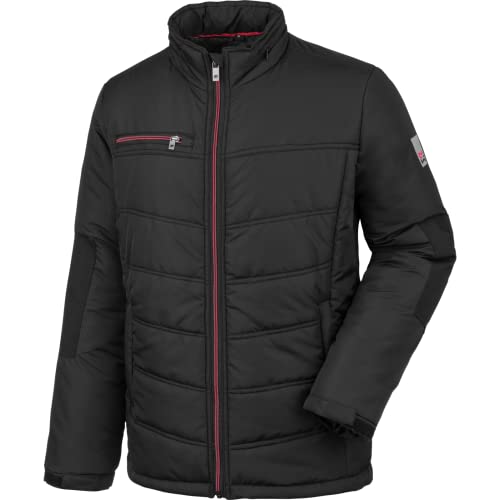WÜRTH MODYF Winterjacke für Herren Steppjacke New Craft in Schwarz – leichte Jacke mit hohem Kragen & Polyester Wattierung - für Arbeit und Freizeit - in M von WÜRTH MODYF