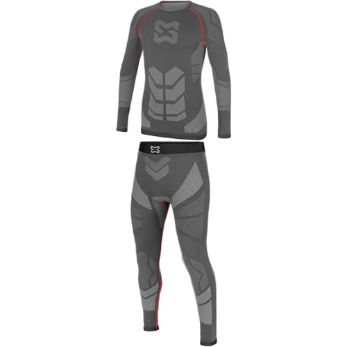 WÜRTH MODYF bequemes Thermounterwäsche Set für Herren und Damen Pro in schwarz rot - warme Ski Unterwäsche für den Winter - körpernahe Passform - in der Größe XXL WÜRTH MODYF bequemes Thermounterwäsche Set für Herren und Damen Pro in schwarz rot - warme Ski Unterwäsche für den Winter - körpernahe Passform - in der Größe XXL von WÜRTH MODYF