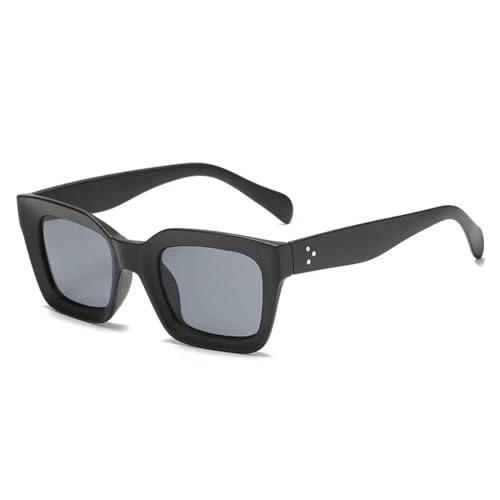 WUFANGBU Sonnenbrille Herren Retro Quadratische Sonnenbrille Für Männer Frauen Mode Punk Übergroßen Sonnenbrille Weiblichen Großen Rahmen Gradienten Steampunk Brillen C1 von WUFANGBU