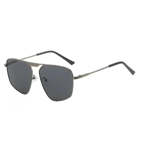 WUFANGBU Sonnenbrille Herren Sonnenbrille Damen Herren Vintage Outdoor Metallrahmen Mode Sonnenbrille C3 von WUFANGBU