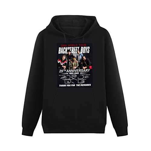 Backstreet Boys DNA World Tour 2022 BSB Unisexe Vintage Black Hoodie 3XL von WUGUI